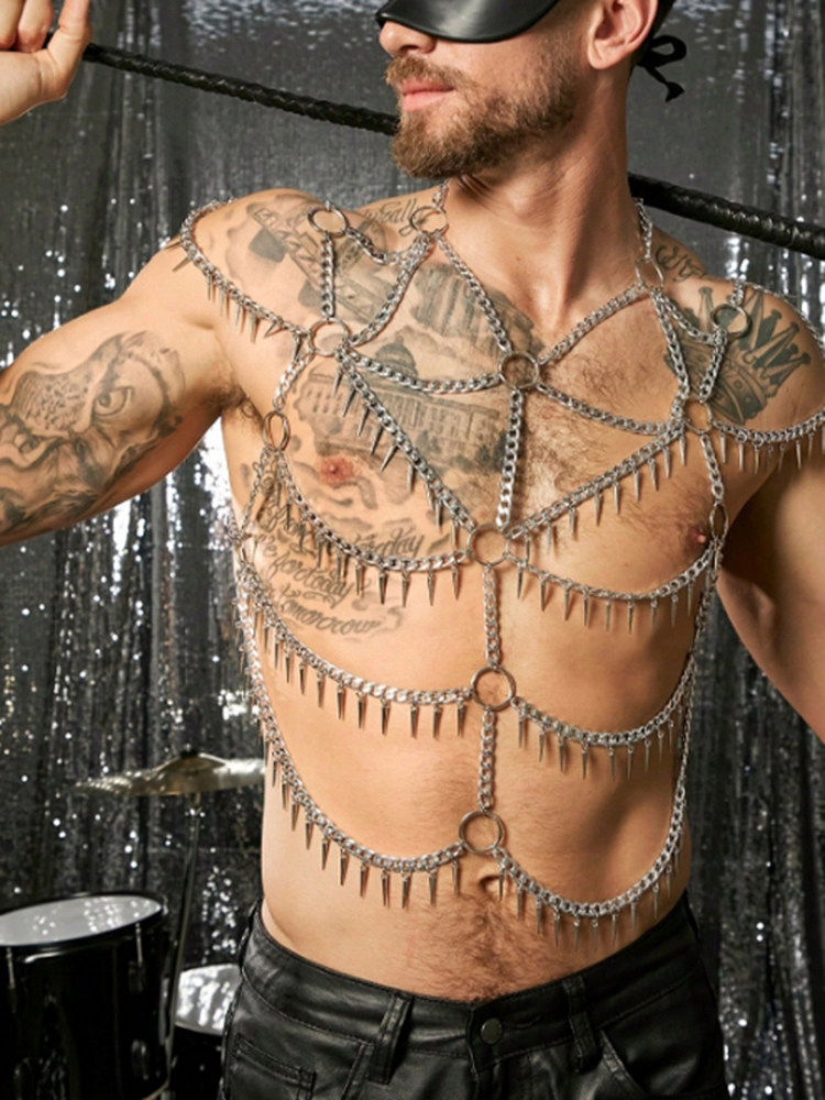 Body Jewelry Men - Tassels Chain Body Shoulder Sexy Body