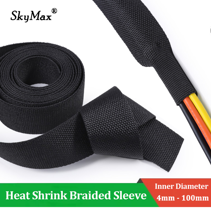 Body Jewelry 4 U - 1-10m 2:1 Heat Shrinkable Braided Sleeves