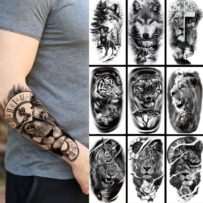 Body Jewelry Tattoo - Waterproof Temporary Tattoo Sticker Forest Big