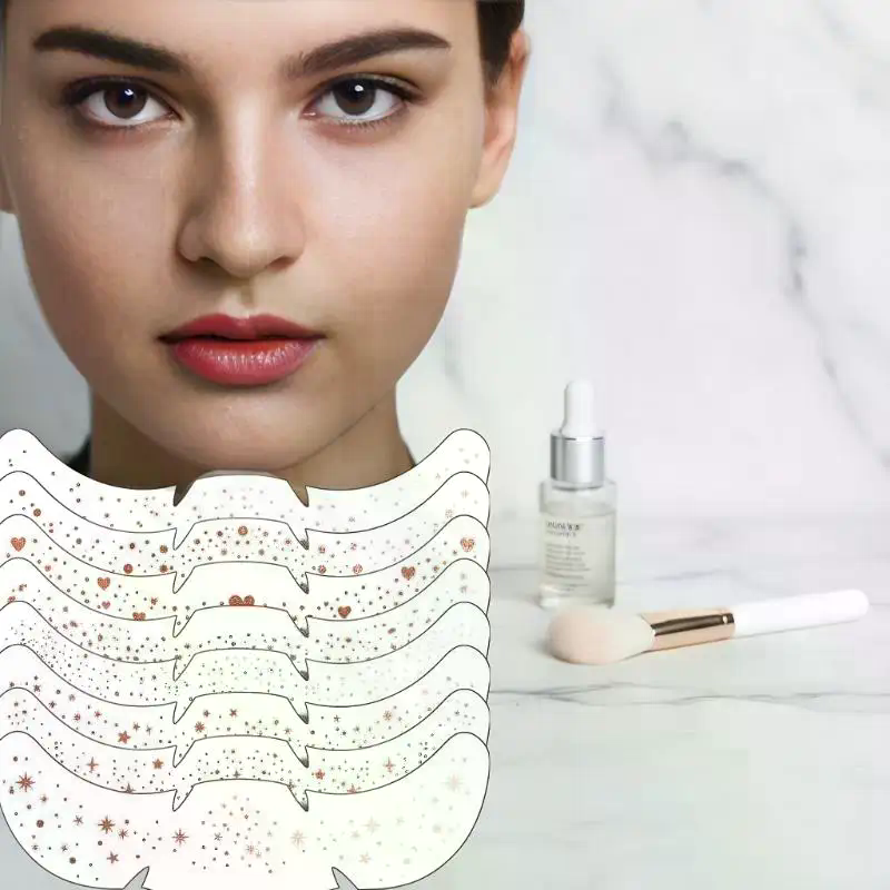 Body Jewelry Tattoo - Hot Rose Gold Freckles Temporary Tattoo
