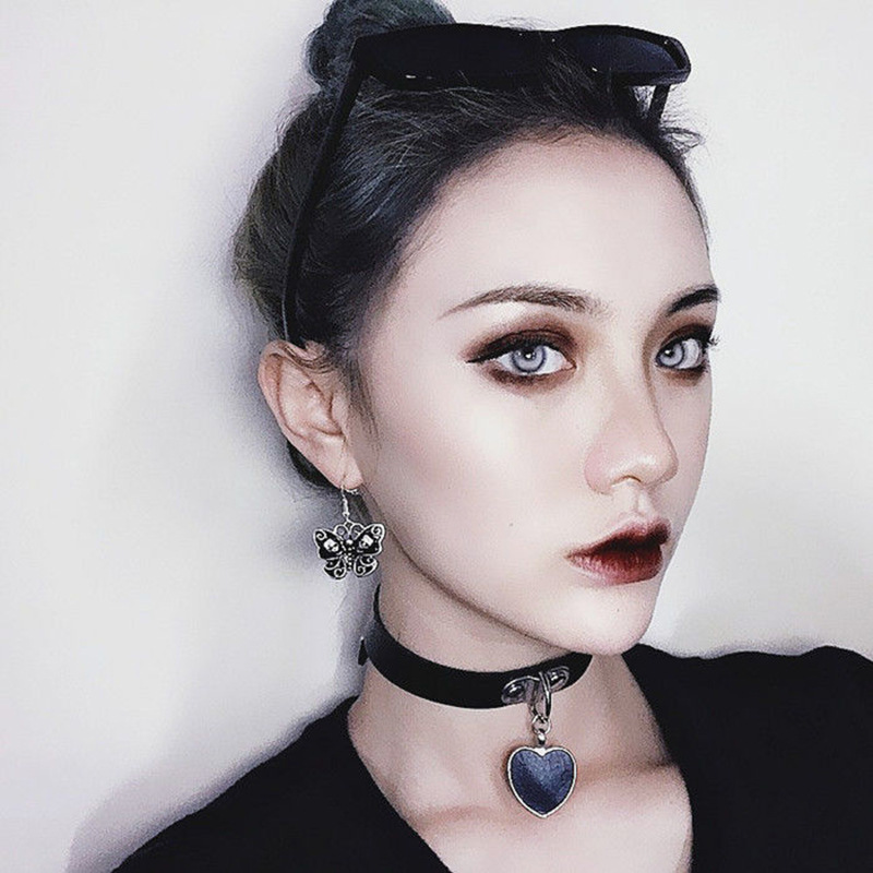Body Jewelry Goth - Sexy Necklace Collar Leather Bdsm Cosplay