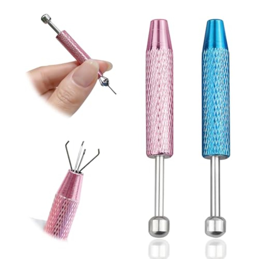 Body Jewelry Removal Tool - 2 PCS Piercing Ball Grabber Tool