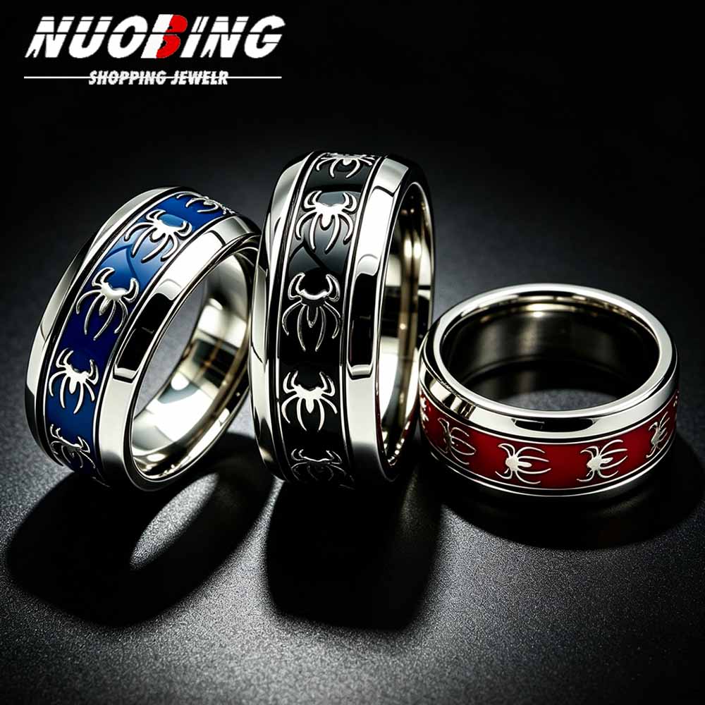New Vintage Punk Spider Ring 3 - Body Jewelry Wholesale recension och pris