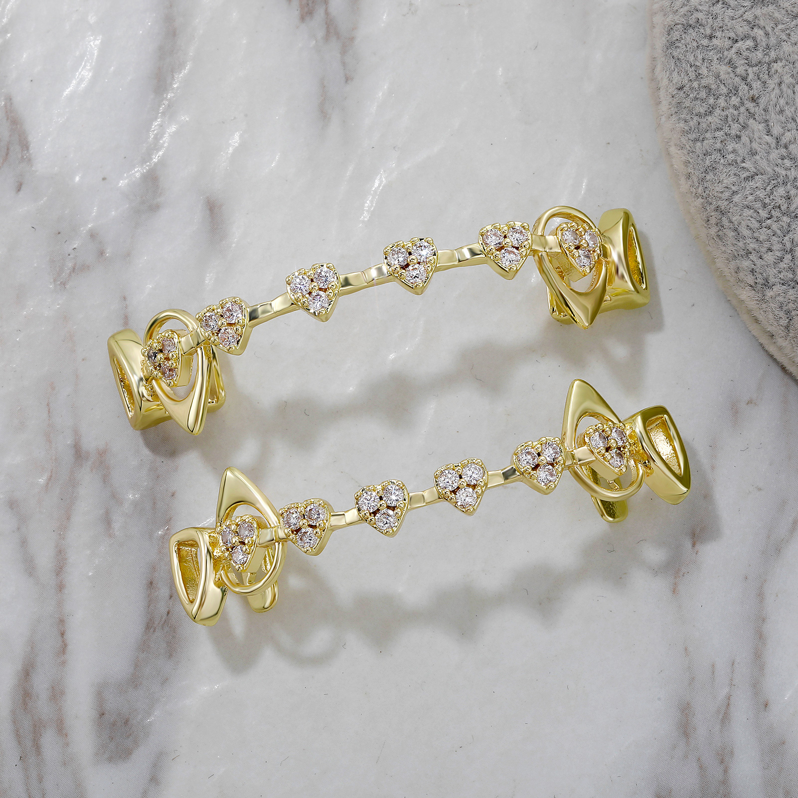 TOPGRILLZ  Hollow Heart Fang G - Body Jewelry Men recension och pris