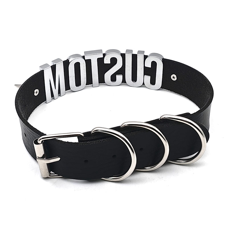 Punk Rivet Customized Letters  - Body Jewelry Goth recension och pris