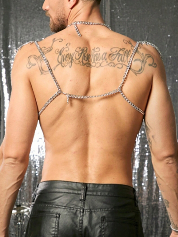 Tassels Chain Body Shoulder Se - Body Jewelry Men recension och pris