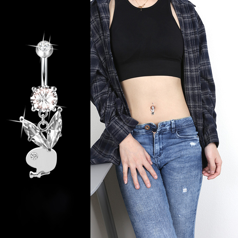 Hypoallergenic 925 Sterling Si - Body Jewelry Goth recension och pris