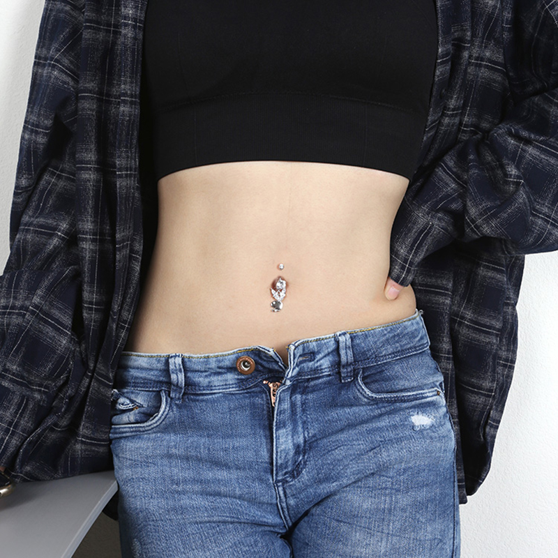 Hypoallergenic 925 Sterling Si - Body Jewelry Goth recension och pris