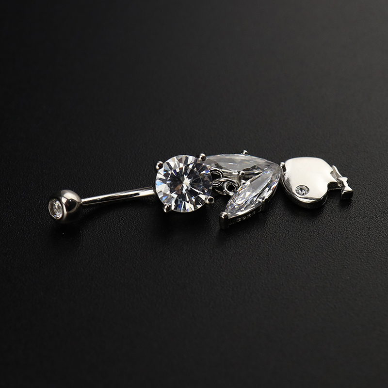 Hypoallergenic 925 Sterling Si - Body Jewelry Goth recension och pris