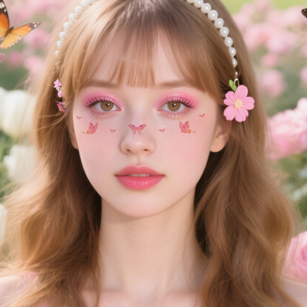6PCS Cute Butterfly Tattoo Sti - Body Jewelry Tattoo recension och pris
