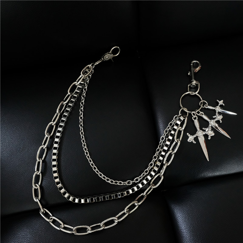Hip-Hop Punk Metal Sword Casua - Body Jewelry Manufacturers recension och pris