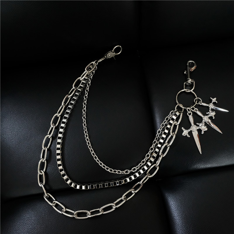 Hip-Hop Punk Metal Sword Casua - Body Jewelry Manufacturers recension och pris