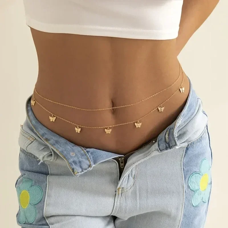 New Charm Sexy Double Layer Bu - Body Jewelry In Bulk recension och pris