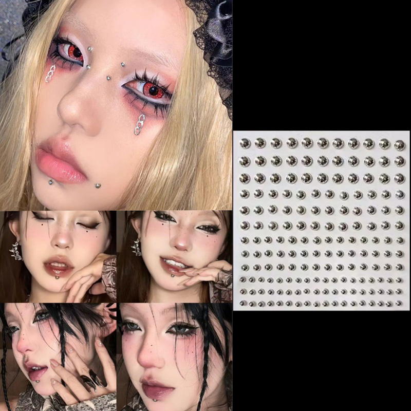 3D Face Eyes Party Makeup Tatt - Body Jewelry Tattoo recension och pris