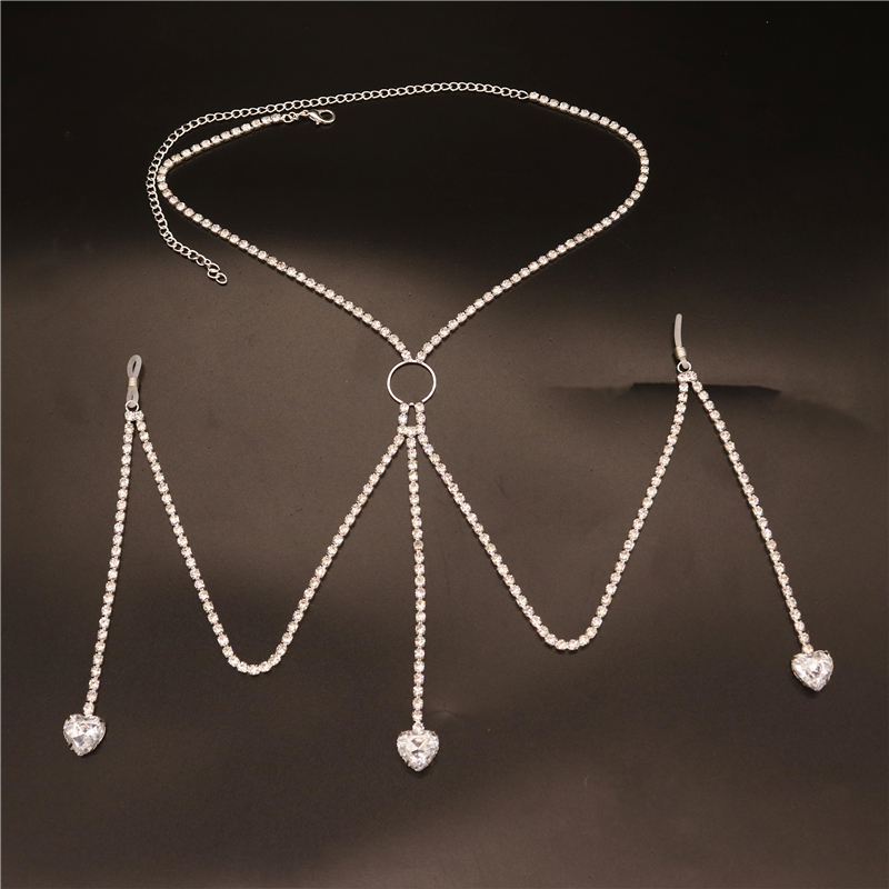 2023 New Fashion White Heart N - Body Jewelry In Bulk recension och pris
