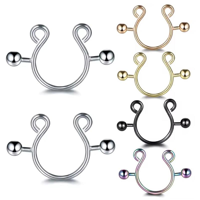 【SA】2Pcs Stainless Steel Nippl - Body Jewelry Wholesale recension och pris