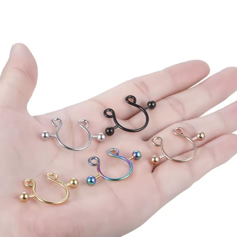 【SA】2Pcs Stainless Steel Nippl - Body Jewelry Wholesale recension och pris
