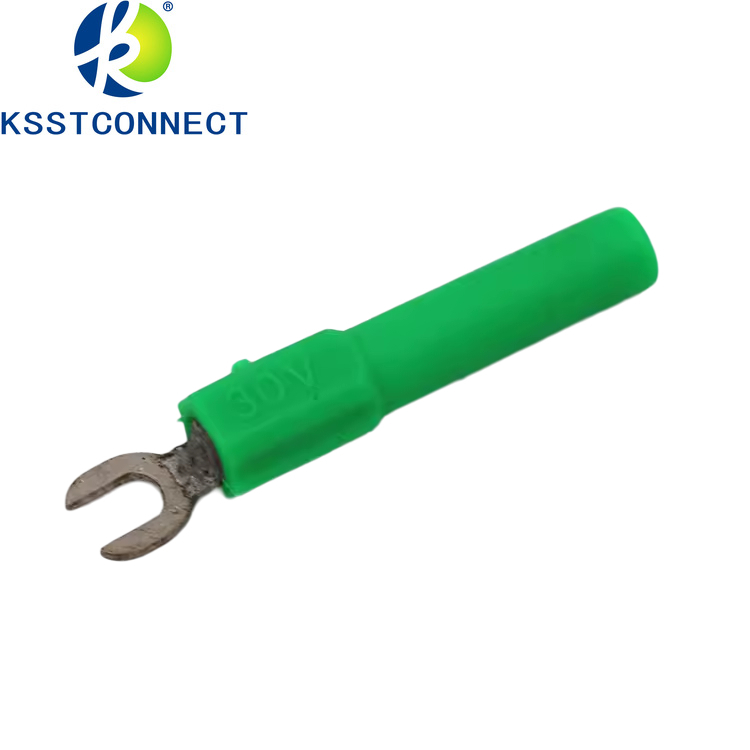 CP450 4MM Insulated Fork Spade - Body Jewelry 4 U recension och pris