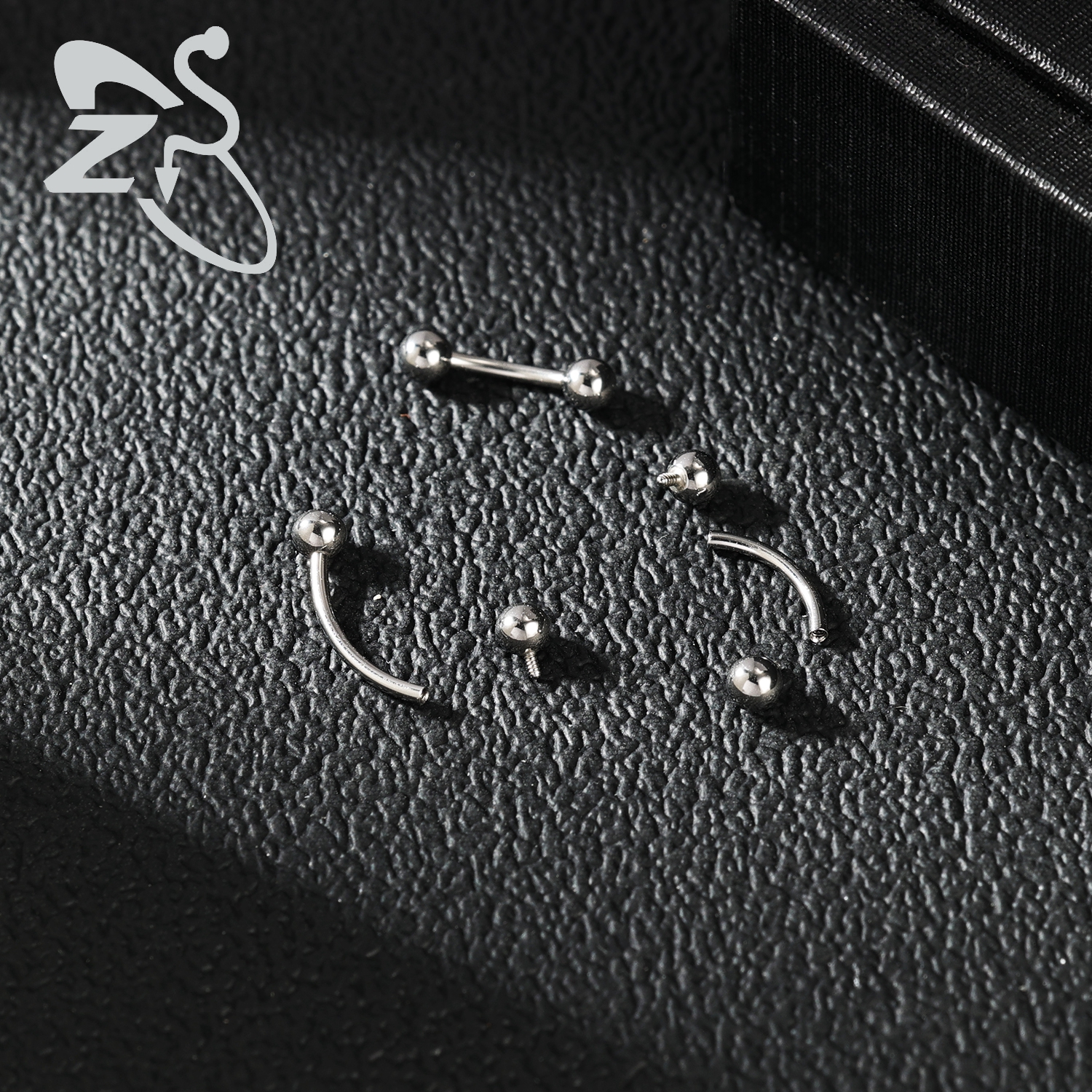 ZS 1PC 16G/18G Star Heart Cros - Eyebrow Curved Barbell recension och pris
