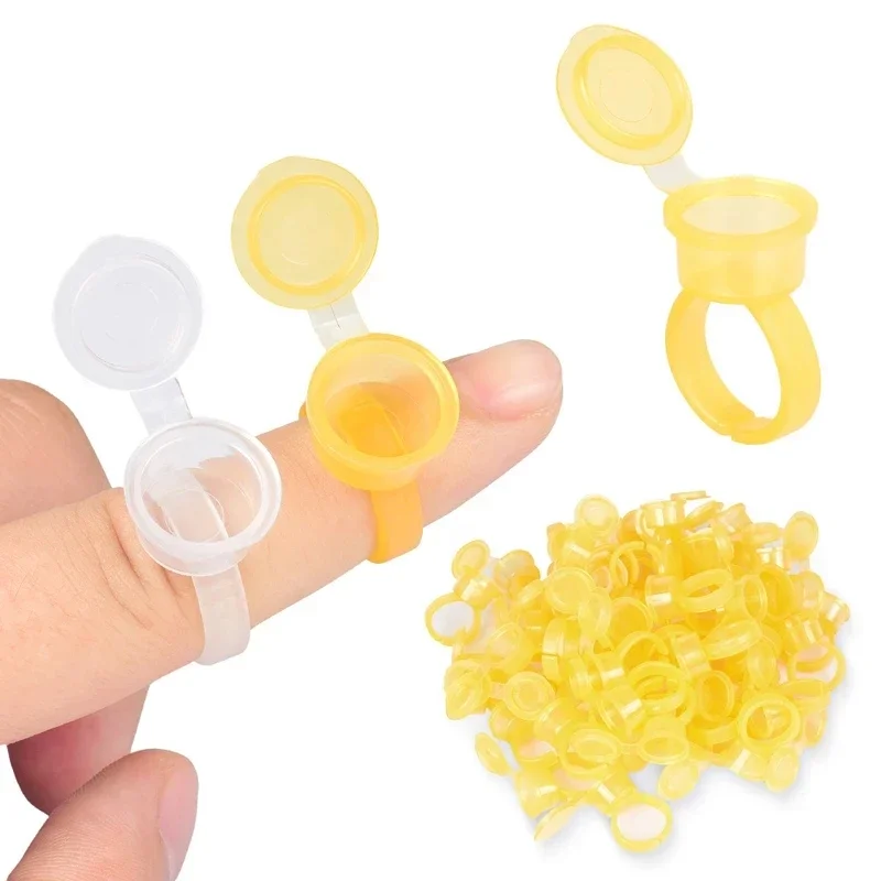 50PCS Tattoo Pigment Ink Ring  - Body Jewelry Tattoo recension och pris