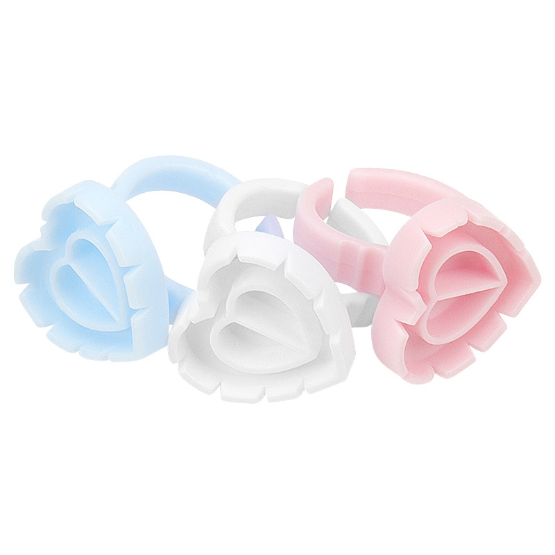 100Pcs Disposable Glue Ring Ho - Body Jewelry Tattoo recension och pris