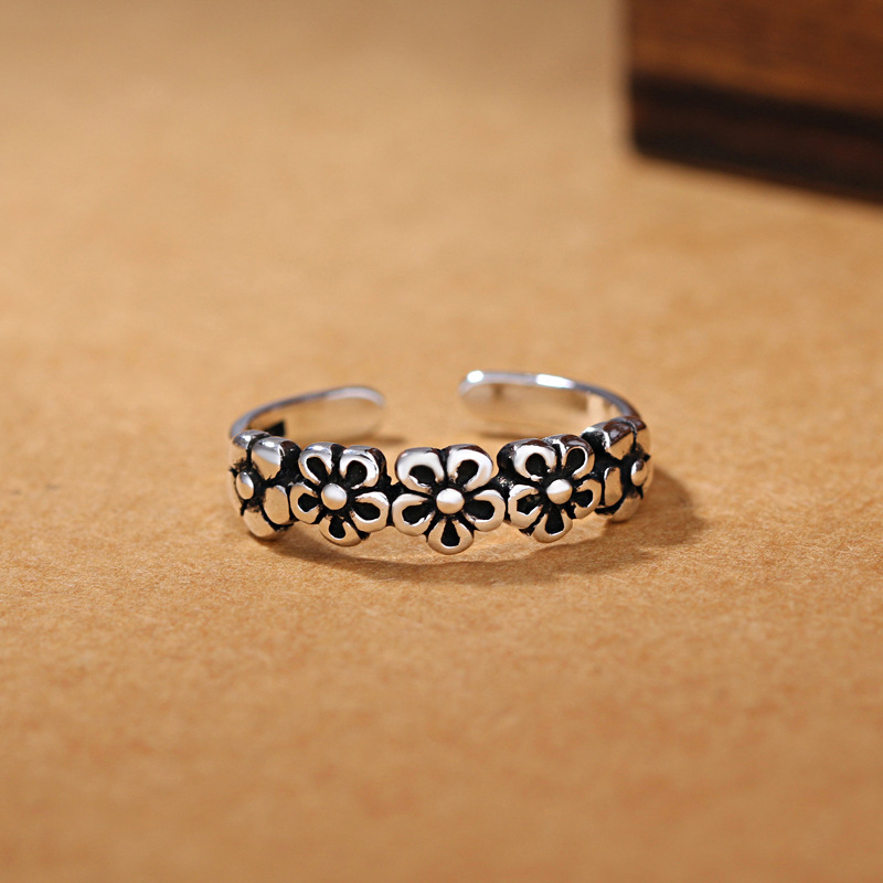 925 Sterling Silver Retro Flow - Body Jewelry Wholesale recension och pris