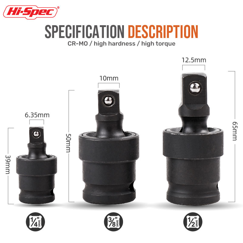 Hi-Spec 1/3PCS Impact Universa - Body Jewelry 4 U recension och pris