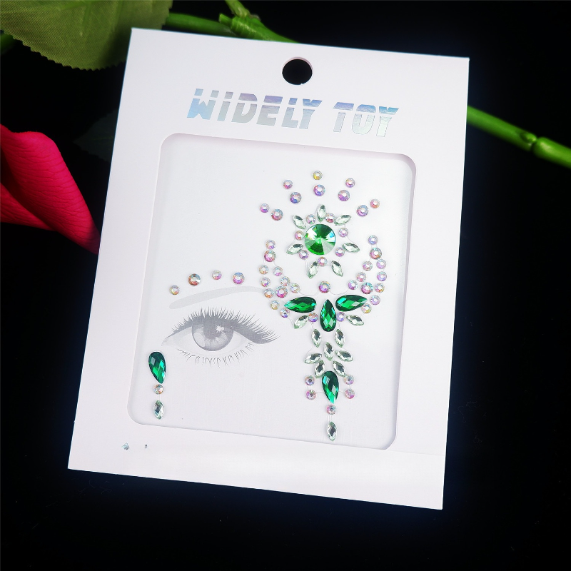 Acrylic Resin Face Gems Rhines - Body Jewelry Tattoo recension och pris