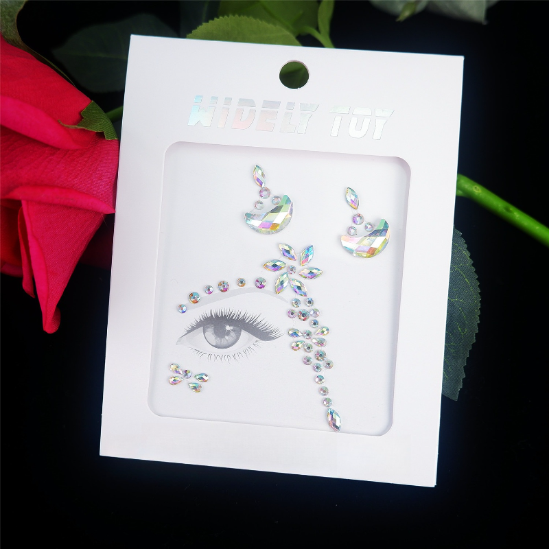 Acrylic Resin Face Gems Rhines - Body Jewelry Tattoo recension och pris