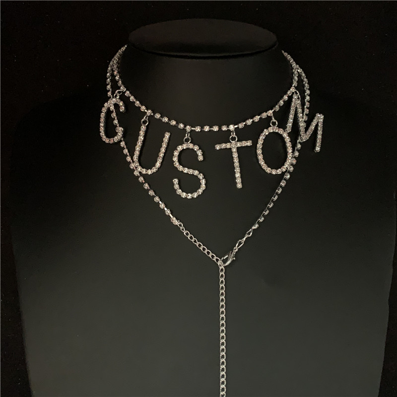 Dropship CUSTOM DIY Rhinestone - Body Jewelry Goth recension och pris