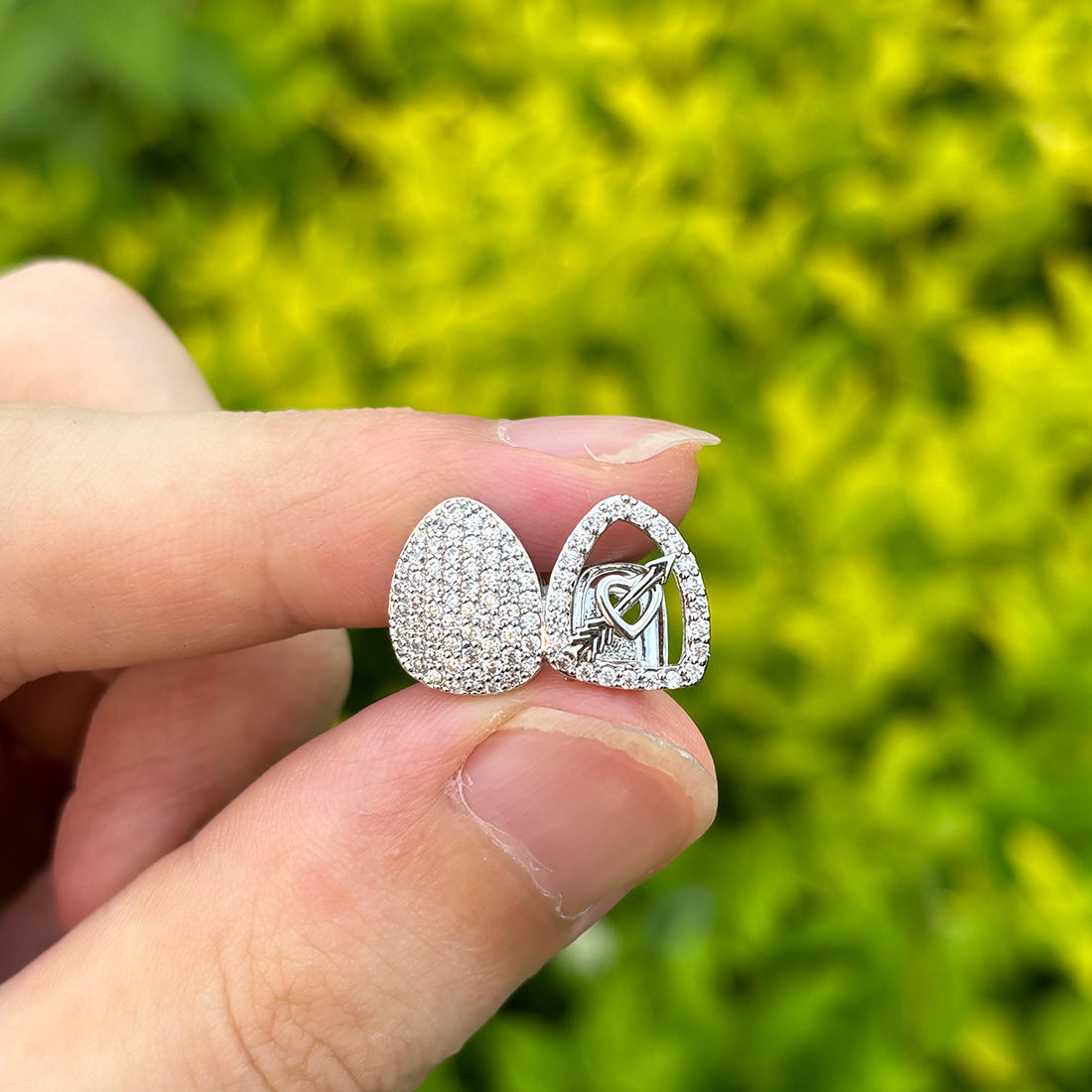 RACHELZ Hip Hop Double Love He - Body Jewelry Men recension och pris