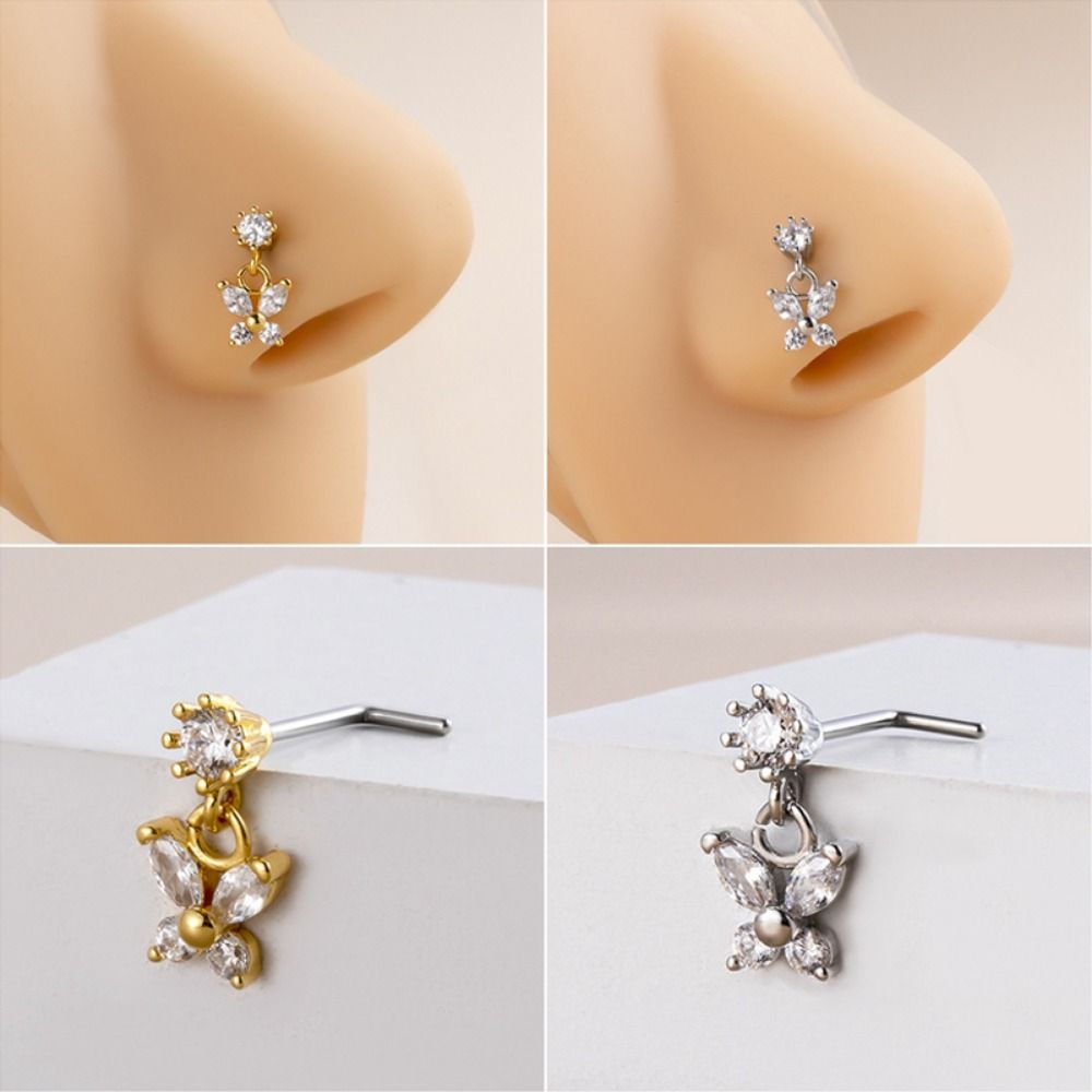 Fashion Stainless Steel Pierci - Body Jewelry Goth recension och pris
