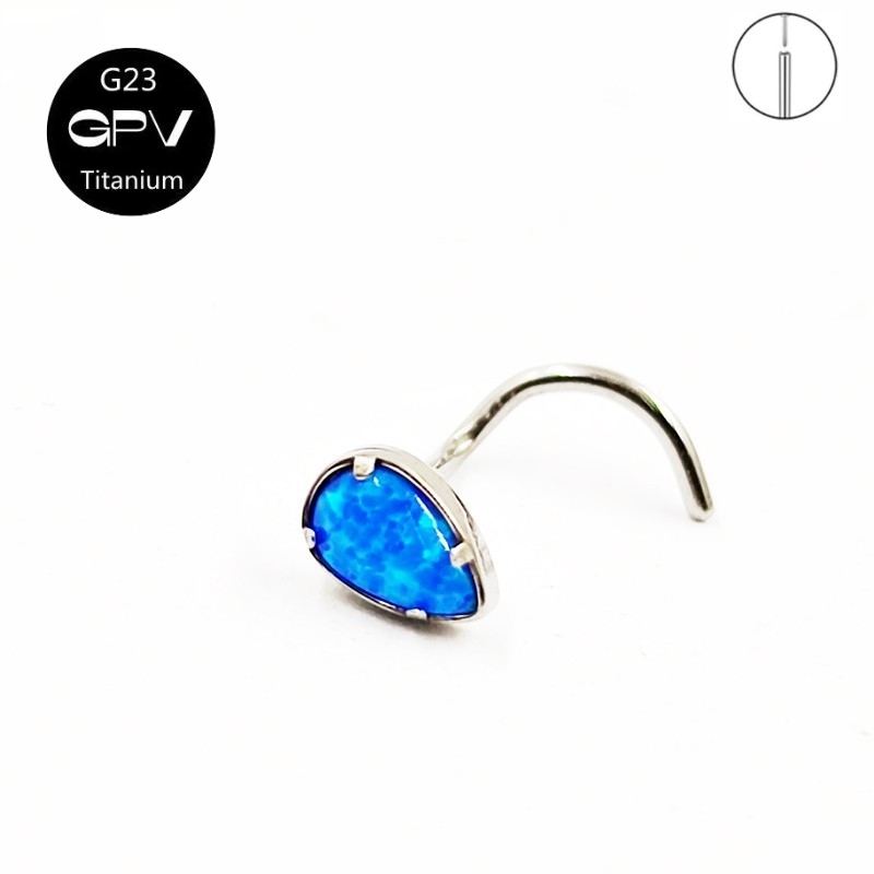 G23 Titanium 5-Word Nose Nail  - Body Jewelry Manufacturers recension och pris