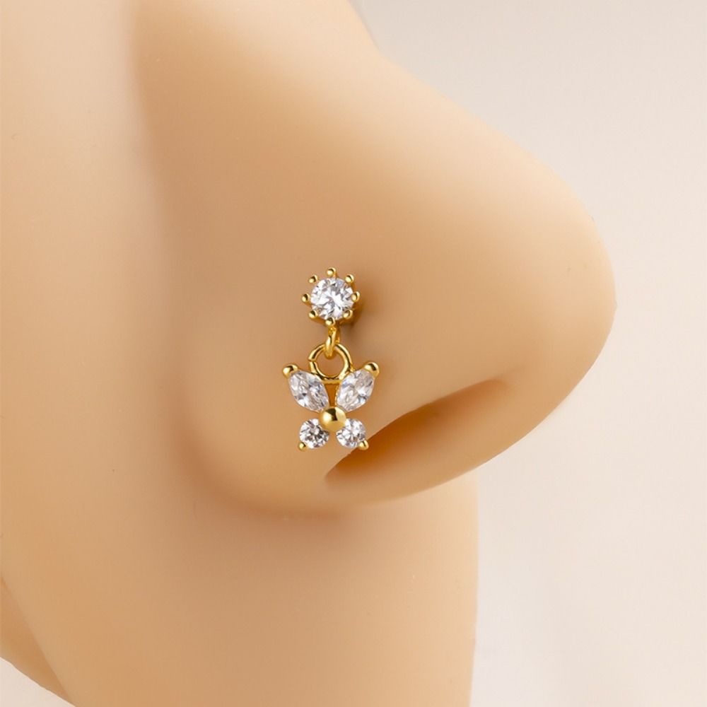 Stainless Steel Piercing Nose  - Body Jewelry Goth recension och pris