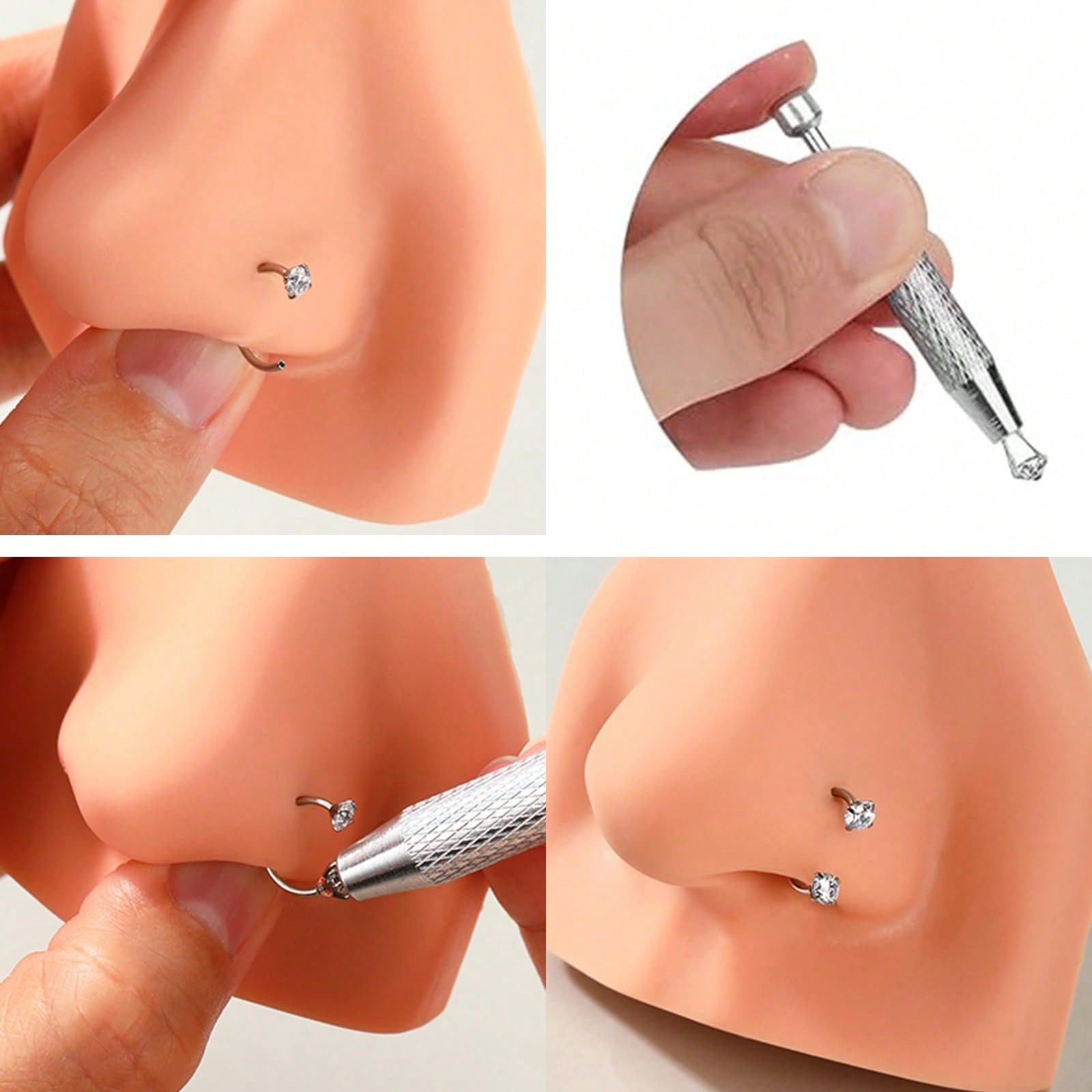 Stainless Steel Piercing Ball  - Body Jewelry Removal Tool recension och pris