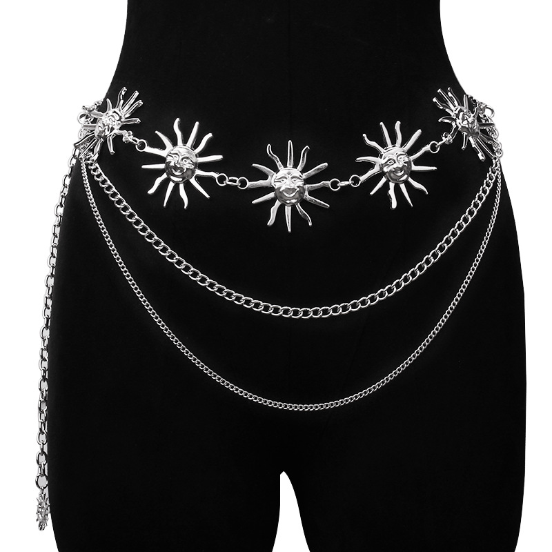 Chunky Multilayer Punk Gothic  - Body Jewelry Goth recension och pris