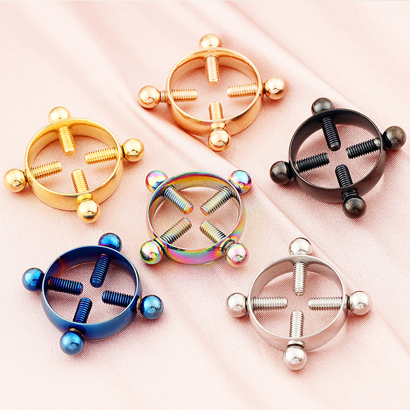 1pair Stainless Steel Cross Ni - Body Jewelry Goth recension och pris