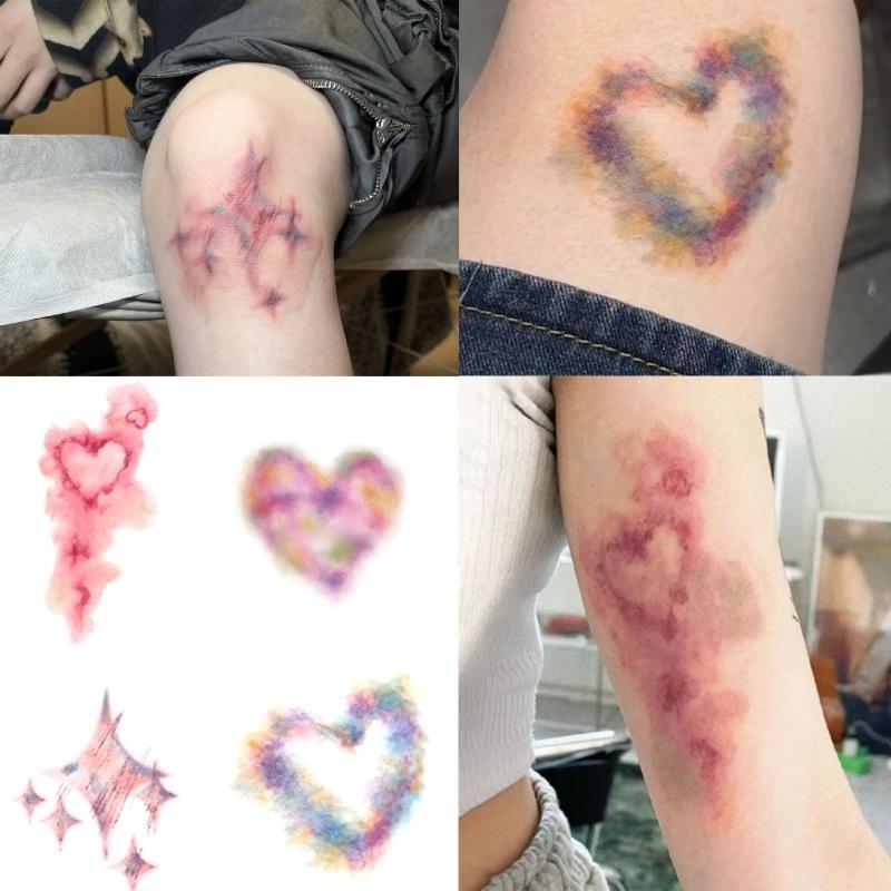 4 Sheets Halloween Wound Bruis - Body Jewelry Tattoo recension och pris