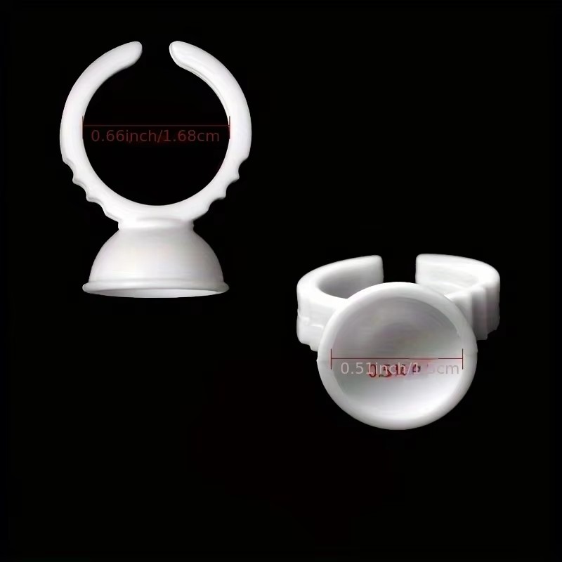 100 Disposable White Glue Hold - Body Jewelry Tattoo recension och pris