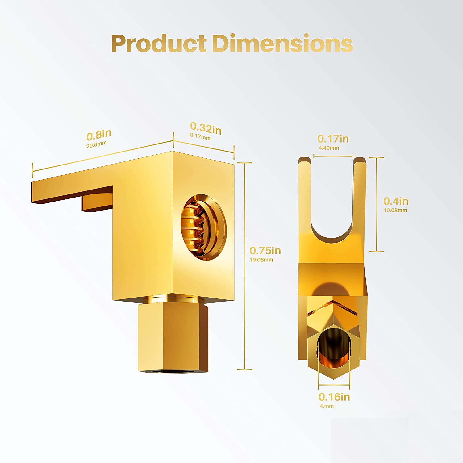 10pcs High Quality gold plated - Body Jewelry 4 U recension och pris