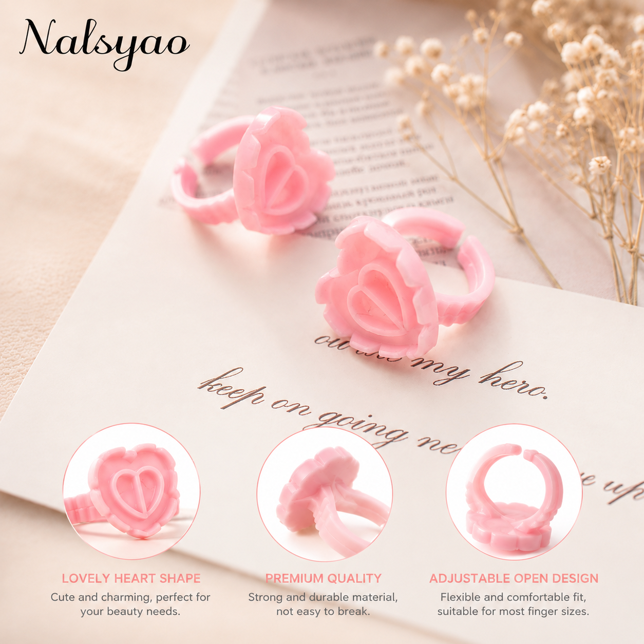 100 PCS Disposable Heart-shape - Body Jewelry Tattoo recension och pris