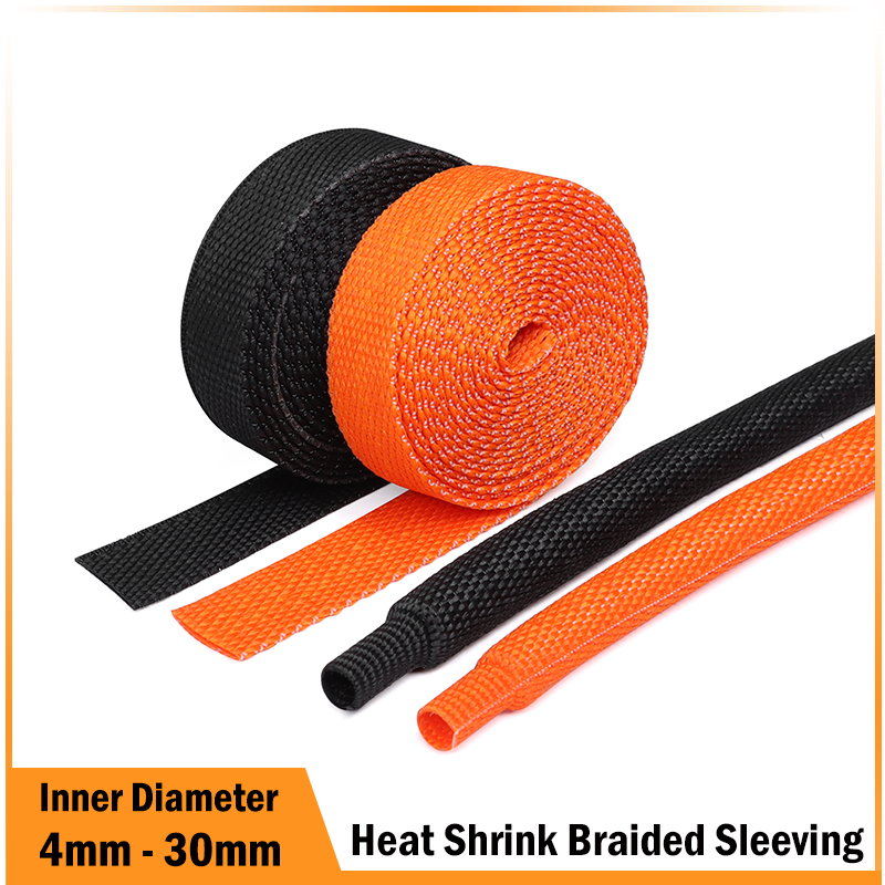 PET Braided Cable Sleeve Heat  - Body Jewelry 4 U recension och pris