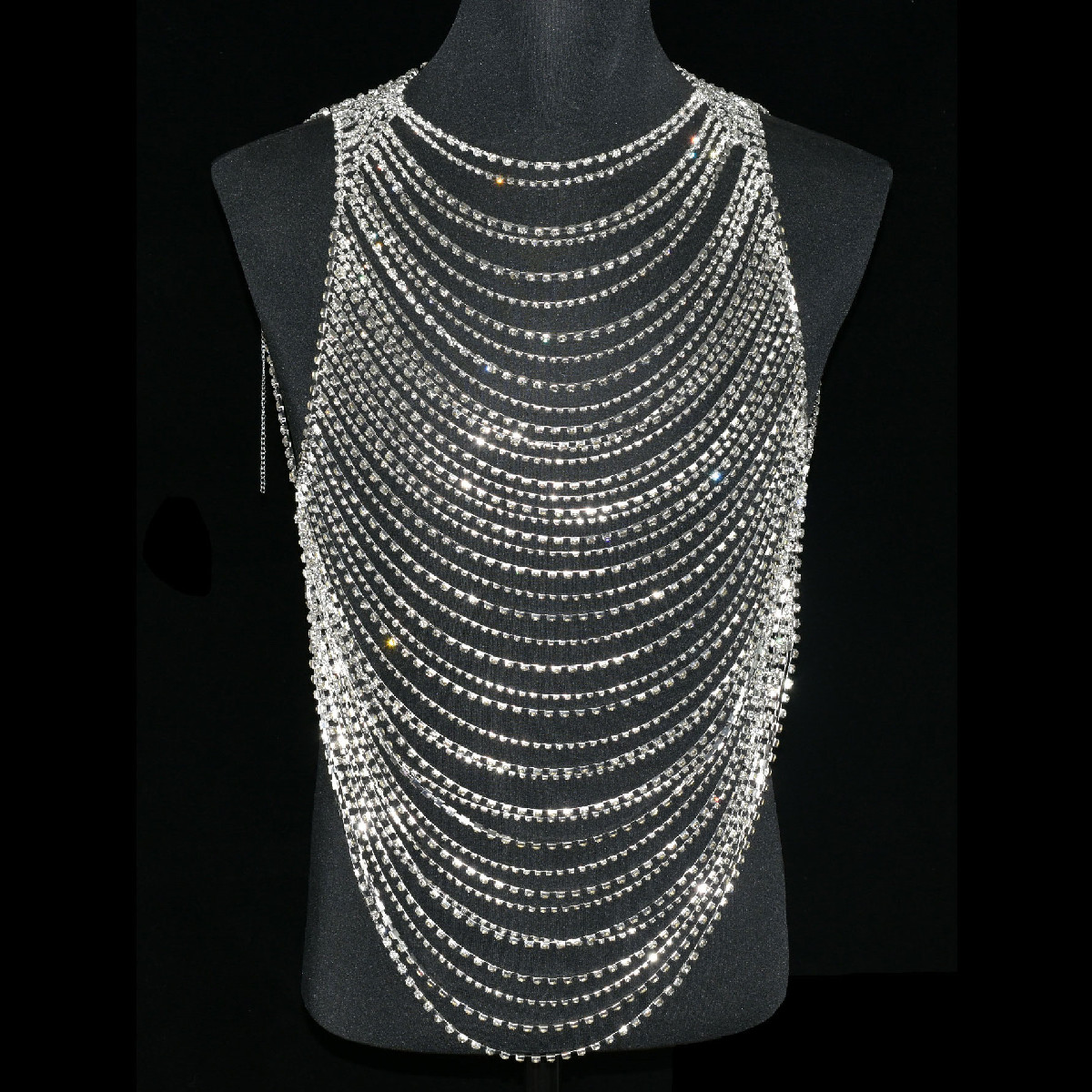 Fashion Luxurious Bling Men Wo - Body Jewelry Men recension och pris