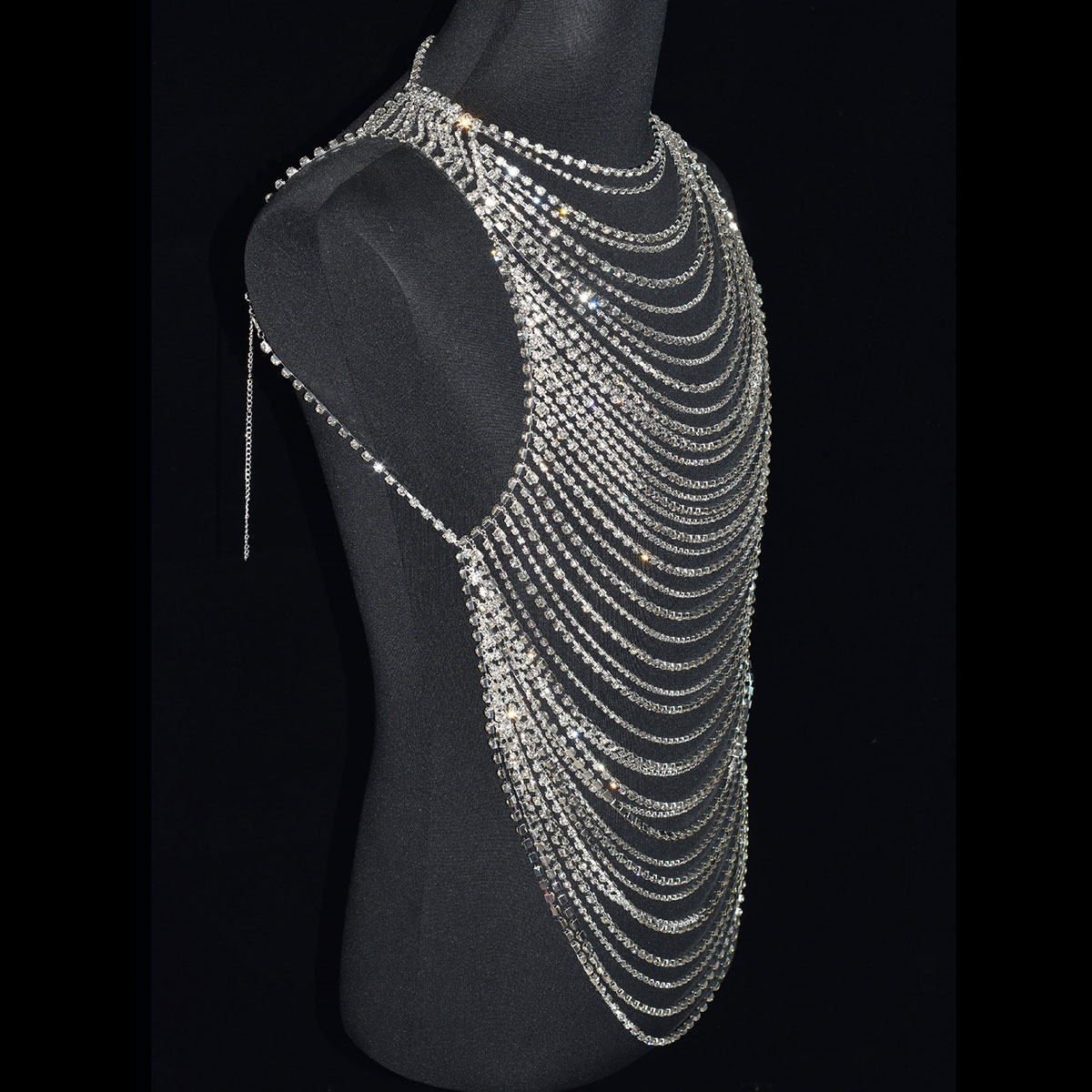 Fashion Luxurious Bling Men Wo - Body Jewelry Men recension och pris