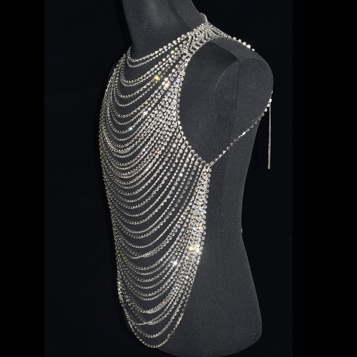 Fashion Luxurious Bling Men Wo - Body Jewelry Men recension och pris